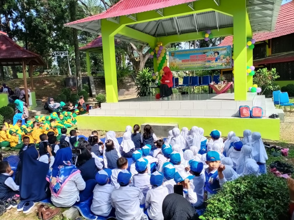Acara Story Telling Dinas Perpustakaan Kota Samarinda