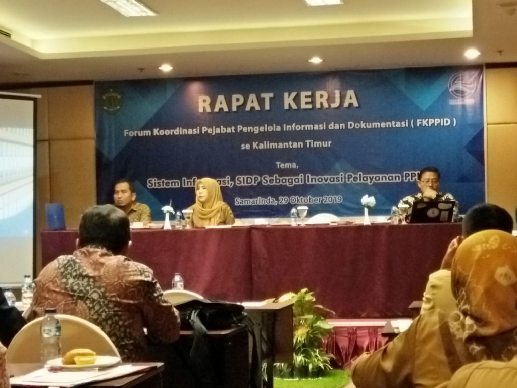 Forum Koordinasi Pejabat Pengelola Informasi dan Dokumentasi (FKPPID) se Kalimantan Timur