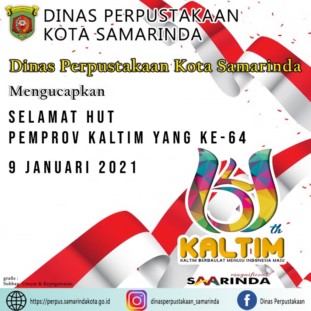 SELAMAT HUT PEMPROV KALTIM YANG KE-64