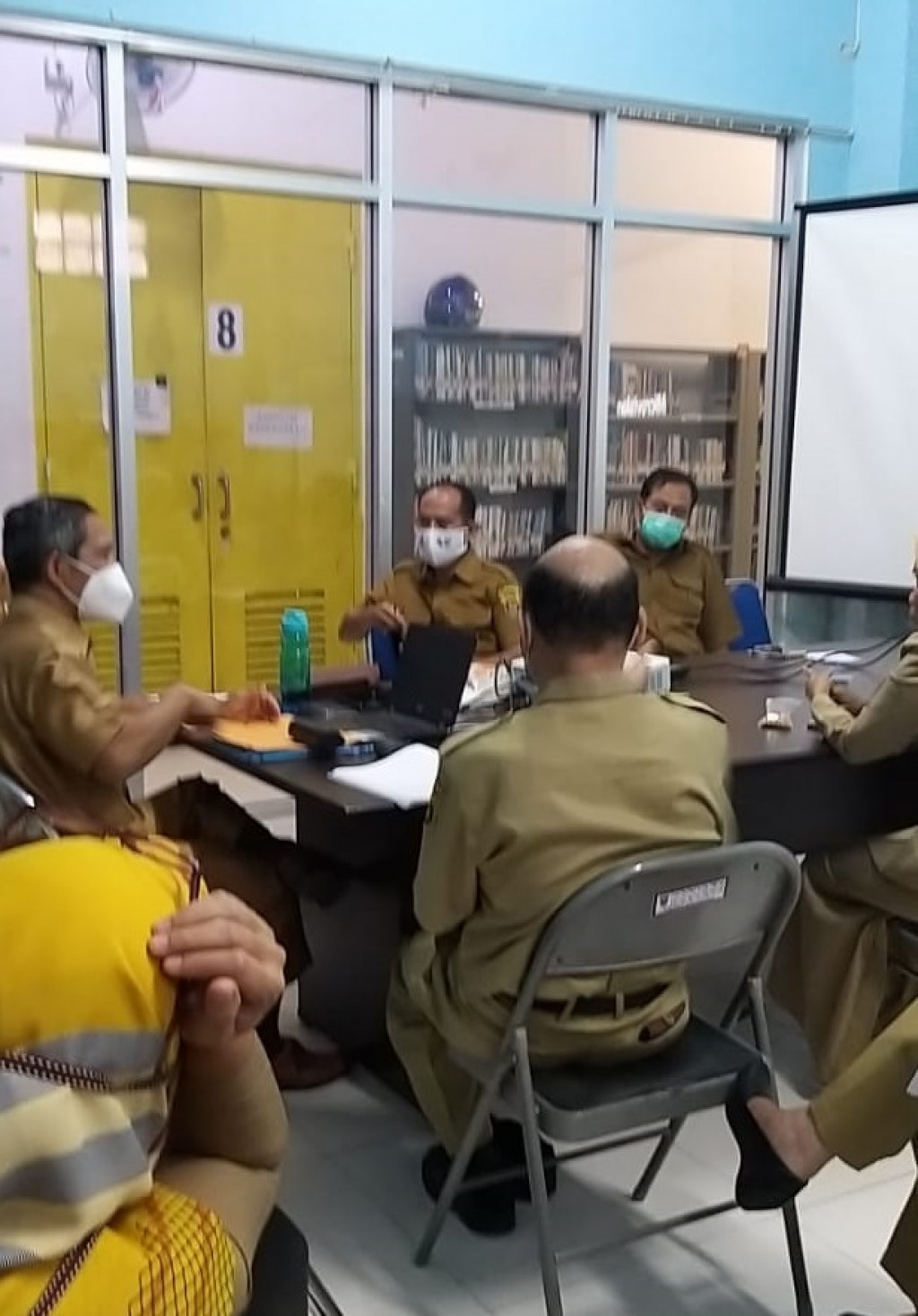 Rapat Koordinasi Evaluasi dan Rencana Kegiatan Serta Pembahasan Rencana Persiapan Pindah Kantor