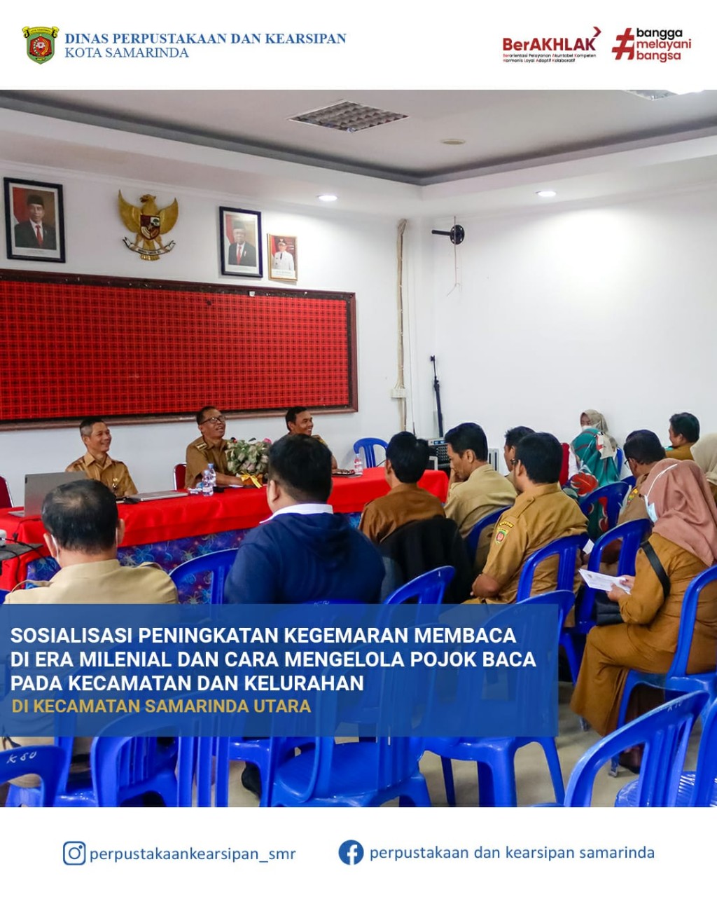 Sosialisasi Kegemaran Membaca