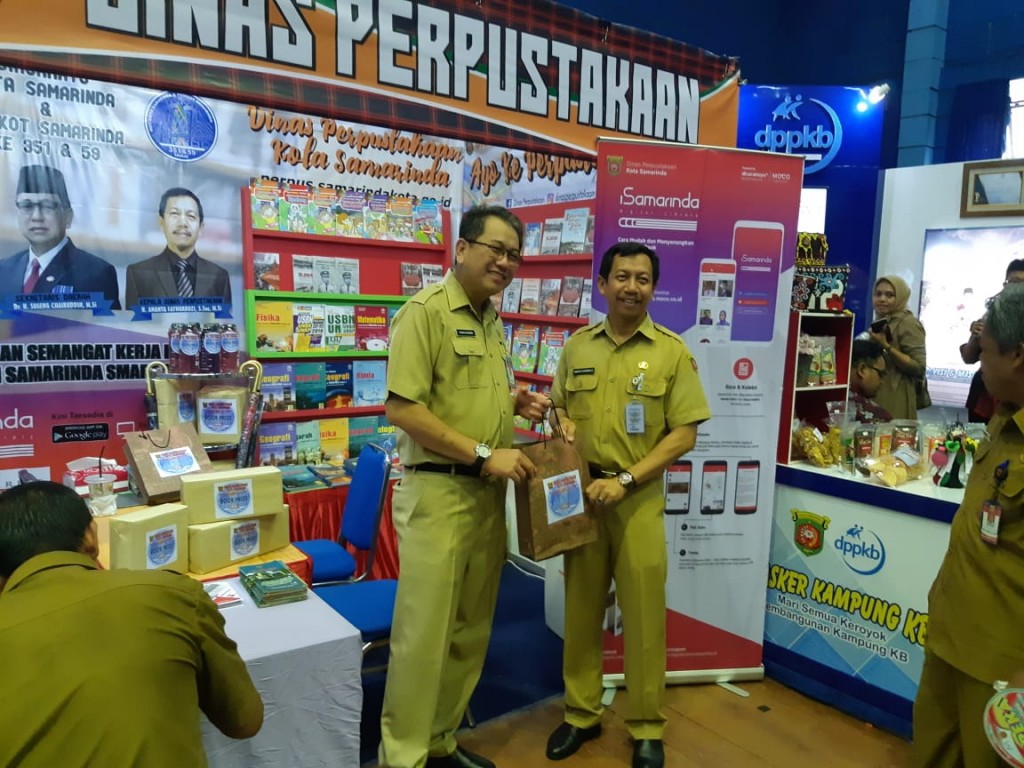 Pekan Raya Samarinda Dinas Perpustakaan di GOR Segiri