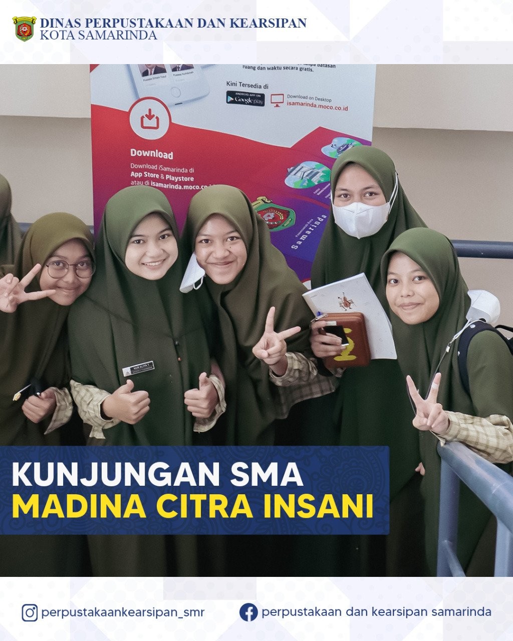Kunjungan SMA Citra Madina Insani